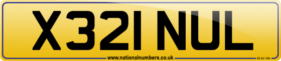 X321 NUL