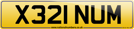 X321 NUM