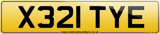 X321 TYE