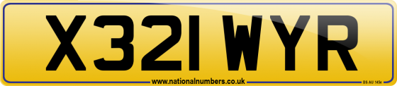 X321 WYR