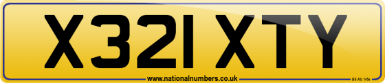 X321 XTY