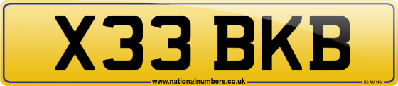 X33 BKB