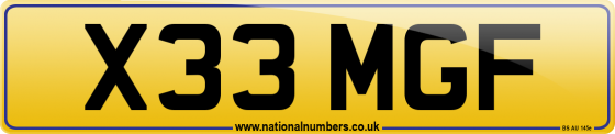 X33 MGF