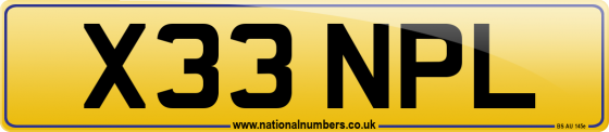 X33 NPL
