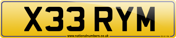 X33 RYM