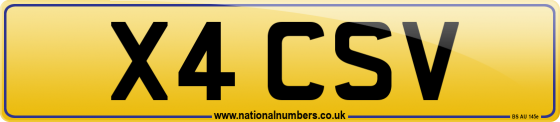 X4 CSV