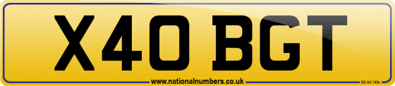 X40 BGT