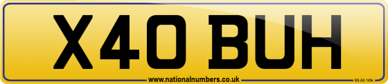X40 BUH