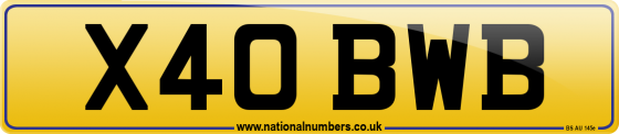 X40 BWB