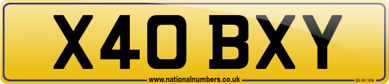 X40 BXY