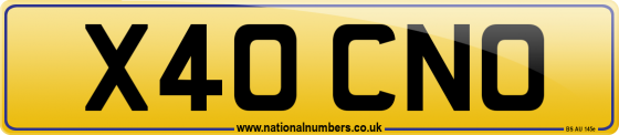 X40 CNO