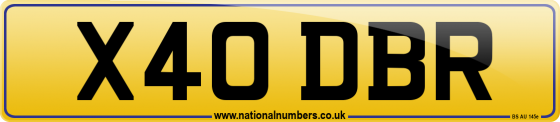 X40 DBR