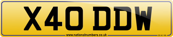 X40 DDW