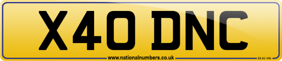 X40 DNC