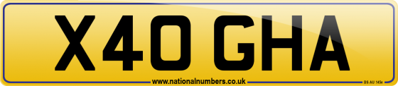 X40 GHA