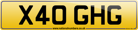 X40 GHG