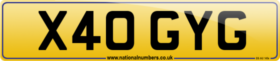 X40 GYG
