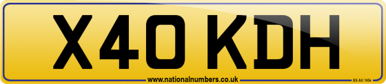 X40 KDH