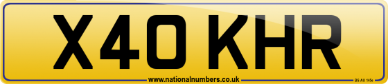 X40 KHR