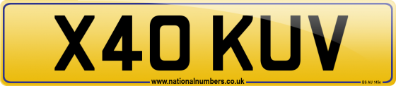 X40 KUV