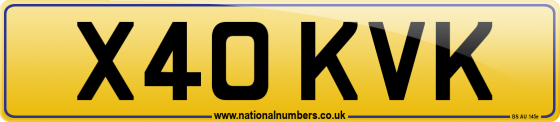 X40 KVK