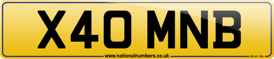 X40 MNB