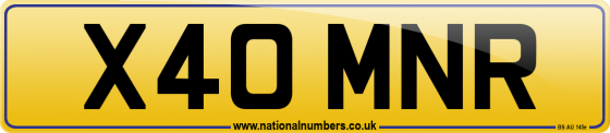 X40 MNR