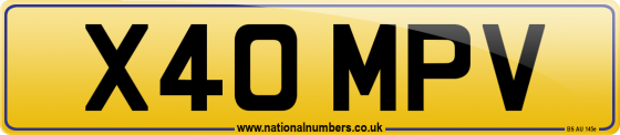 X40 MPV