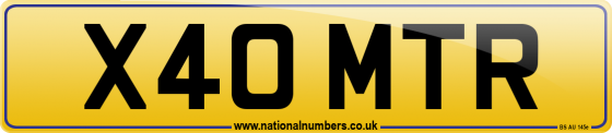 X40 MTR