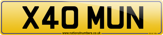 X40 MUN