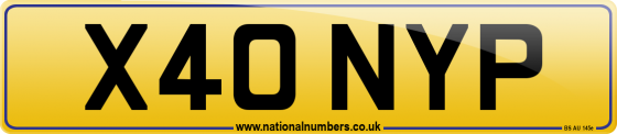 X40 NYP