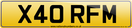 X40 RFM