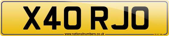 X40 RJO