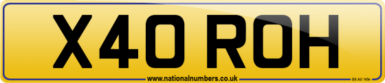 X40 ROH