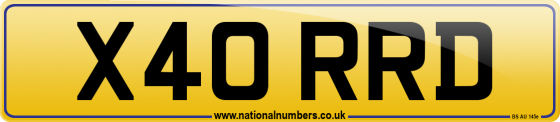 X40 RRD