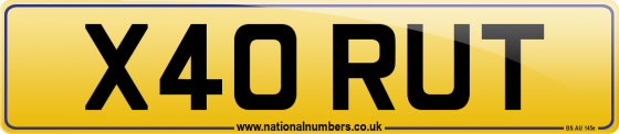 X40 RUT