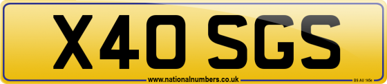 X40 SGS