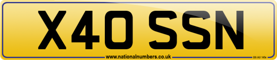 X40 SSN