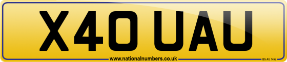 X40 UAU