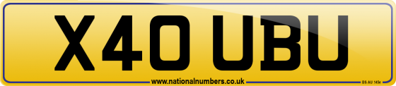 X40 UBU