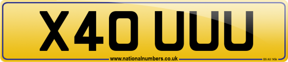 X40 UUU