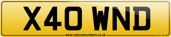 X40 WND