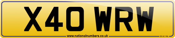 X40 WRW