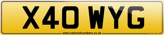 X40 WYG