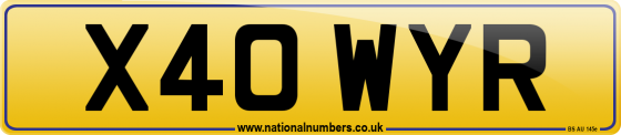 X40 WYR