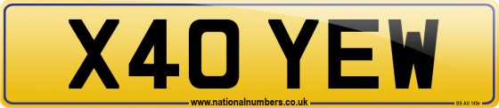 X40 YEW