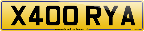 X400 RYA