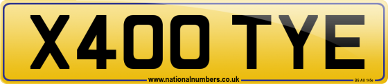 X400 TYE