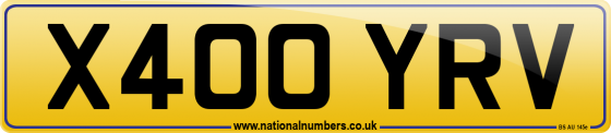 X400 YRV