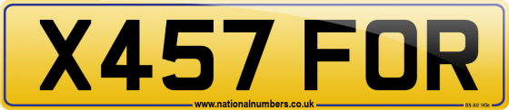 X457 FOR